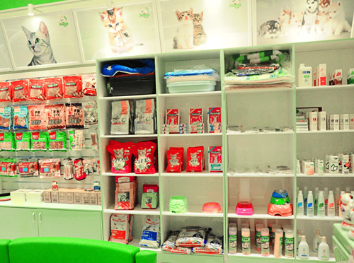圣宠广州南沙凤凰大道店产品区